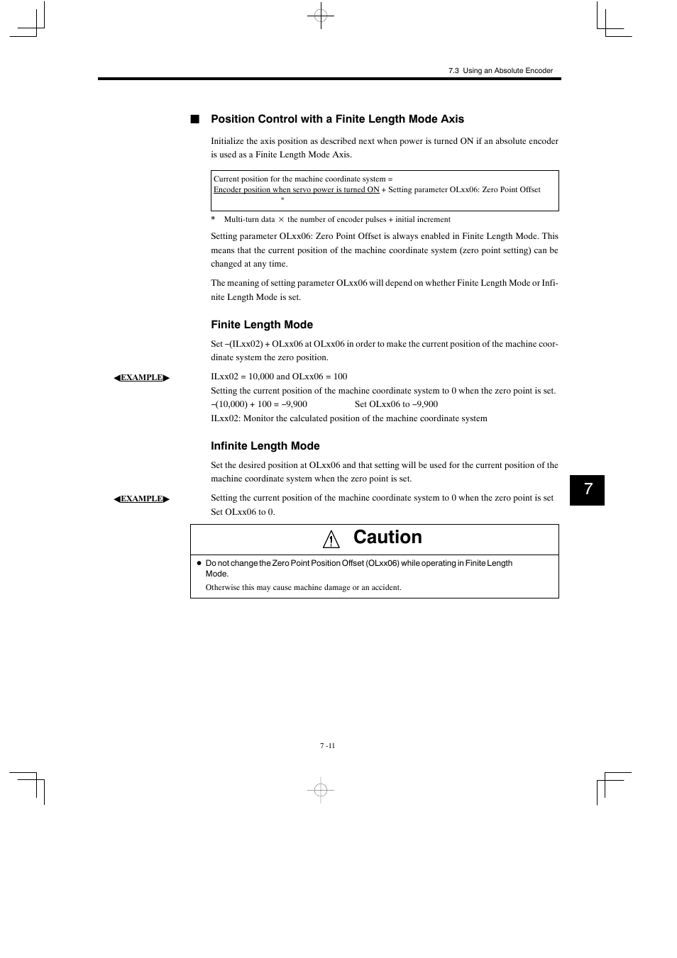 Caution | Yaskawa MP930 User Manual | Page 242 / 338