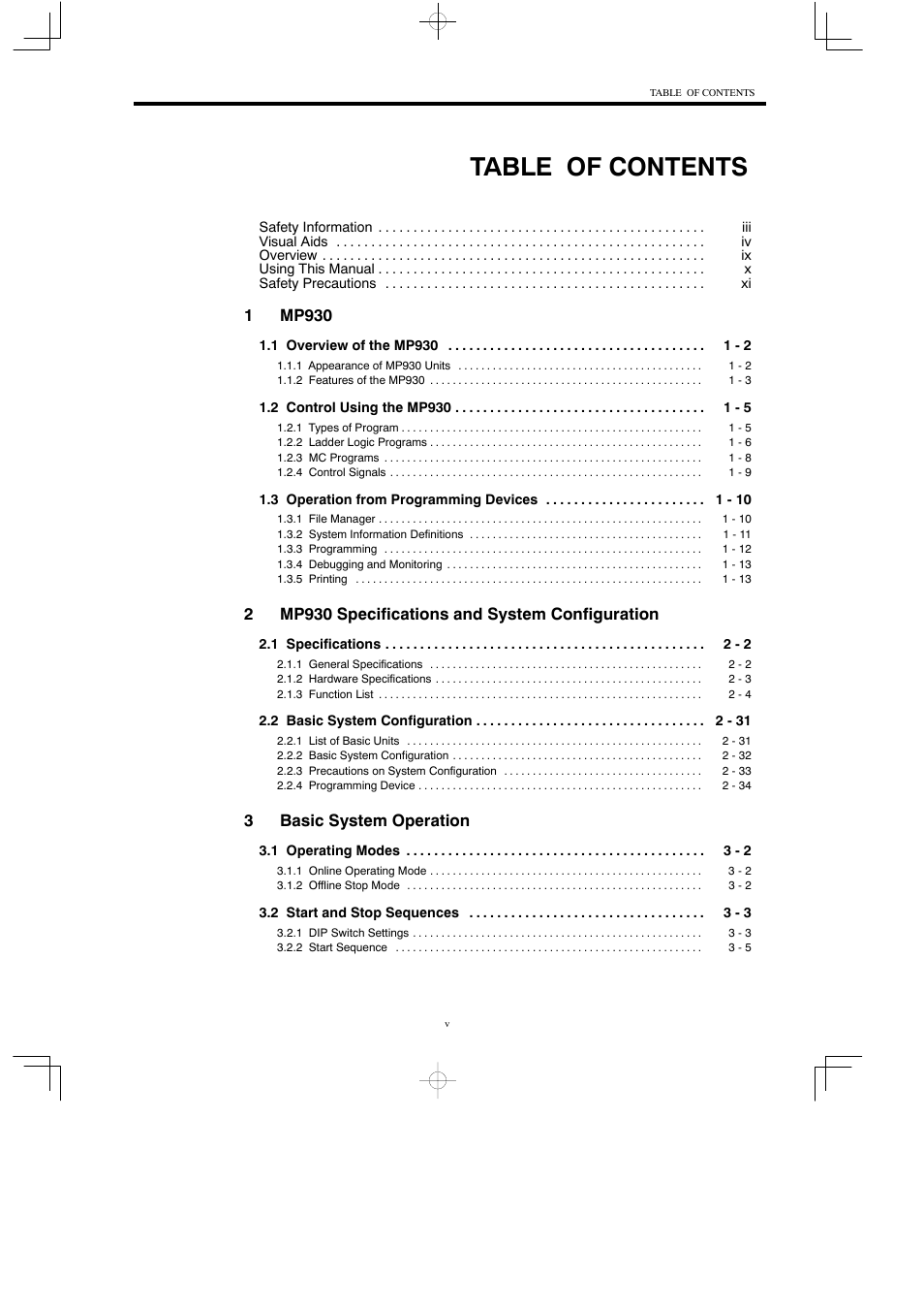 Yaskawa MP930 User Manual | Page 4 / 338