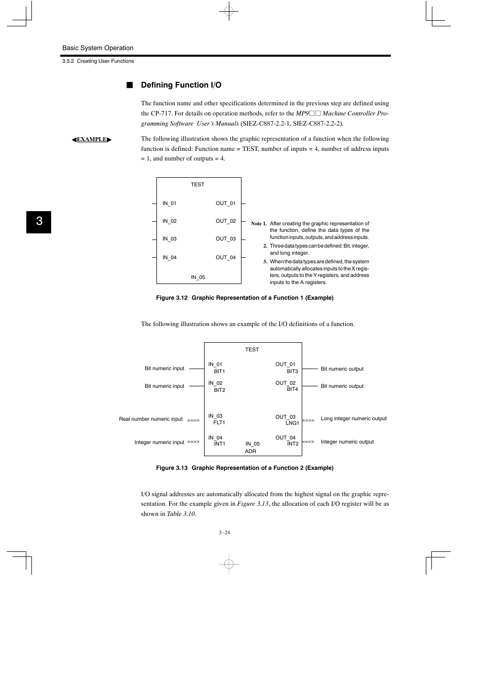 Jdefining function i/o | Yaskawa MP930 User Manual | Page 83 / 338