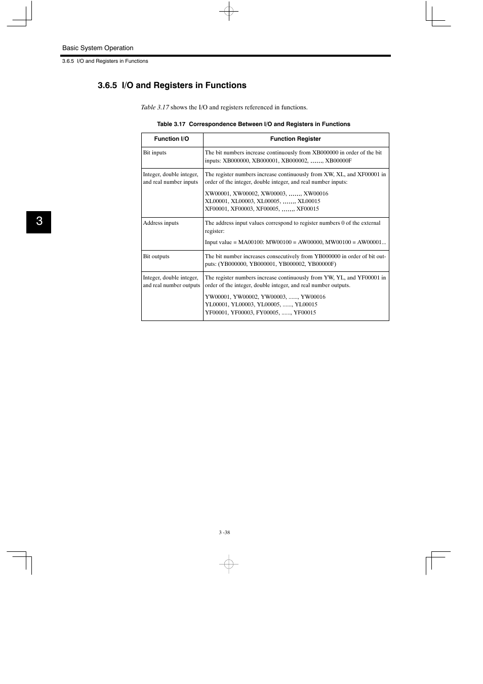 5 i/o and registers in functions | Yaskawa MP930 User Manual | Page 97 / 338