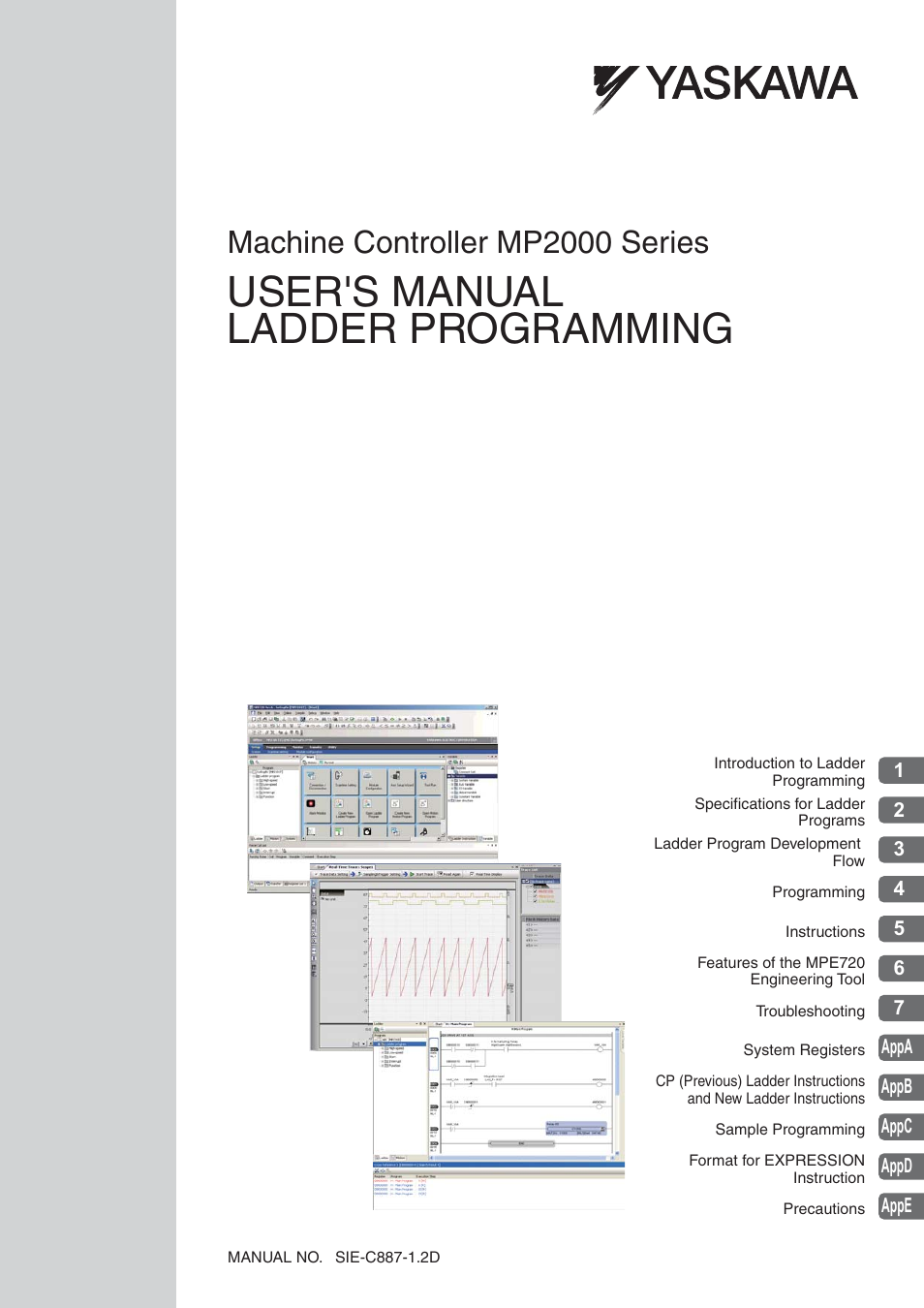 Yaskawa MP900 Series Ladder Programming Manual User Manual | 415 pages