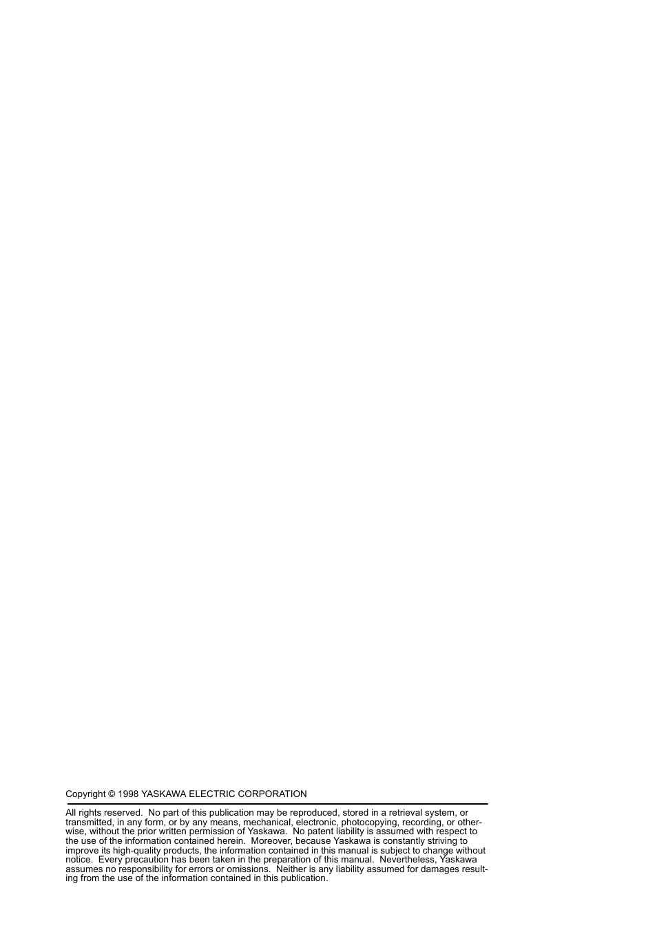 Yaskawa MP900 Series Ladder Programming Manual User Manual | Page 2 / 415