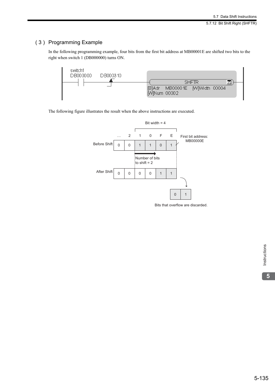 3 ) programming example | Yaskawa MP900 Series Ladder Programming Manual User Manual | Page 204 / 415