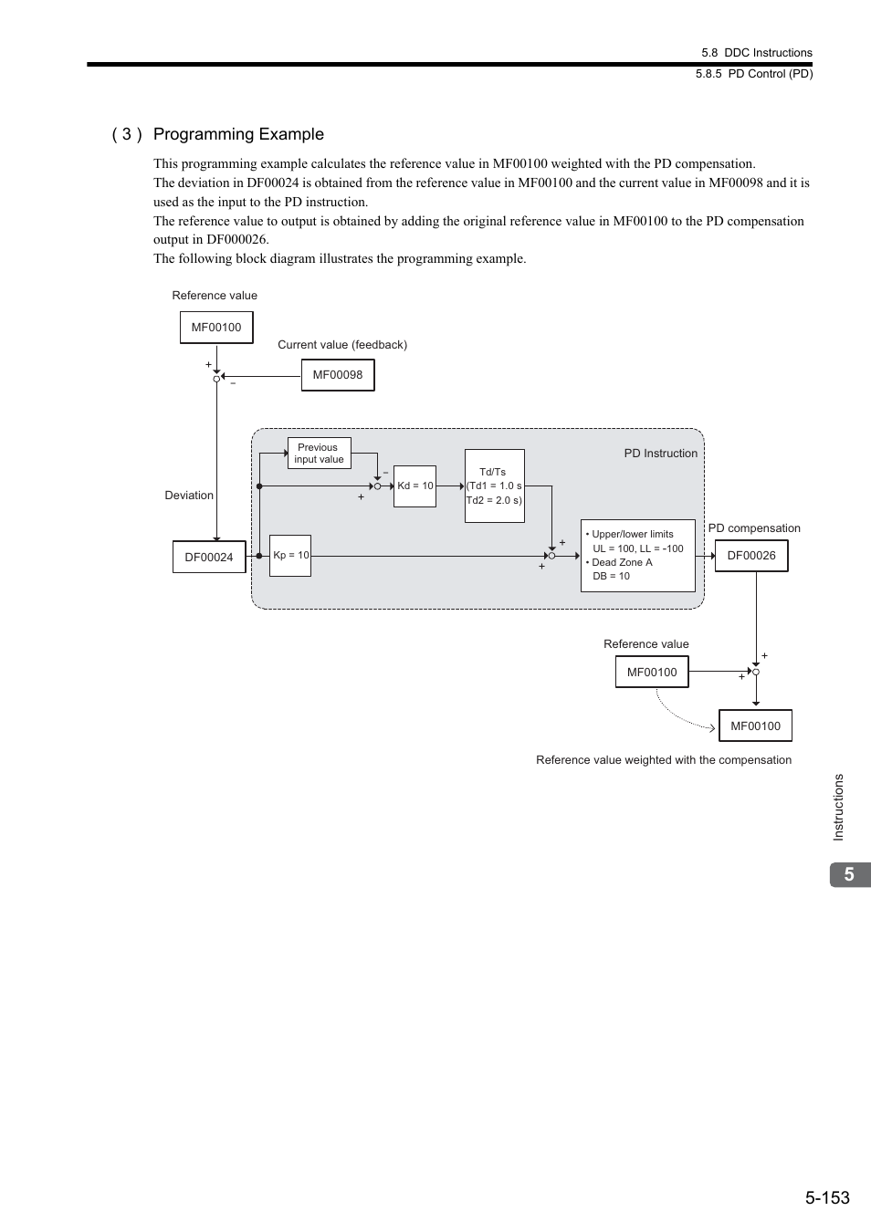 3 ) programming example | Yaskawa MP900 Series Ladder Programming Manual User Manual | Page 222 / 415