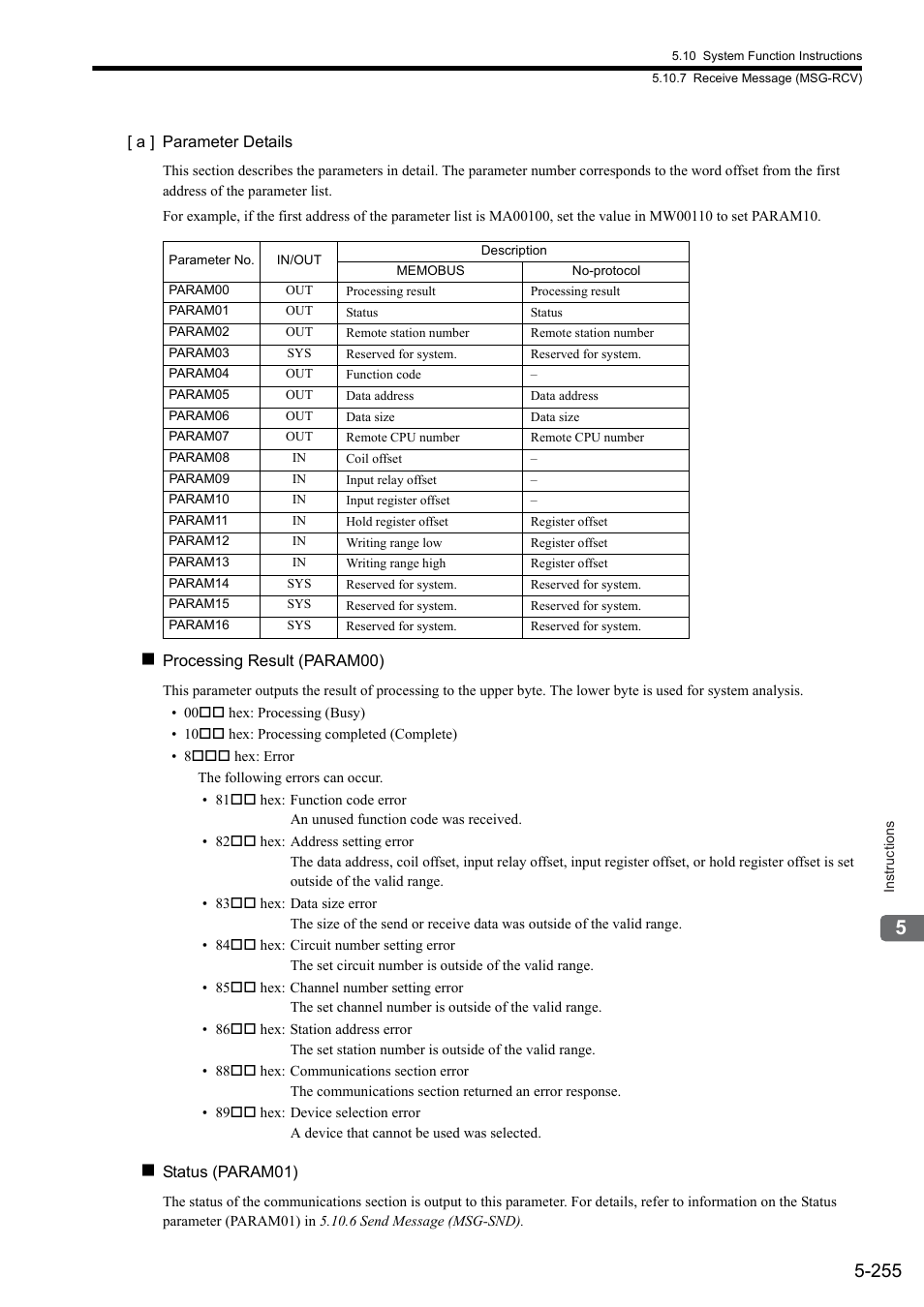 Yaskawa MP900 Series Ladder Programming Manual User Manual | Page 324 / 415