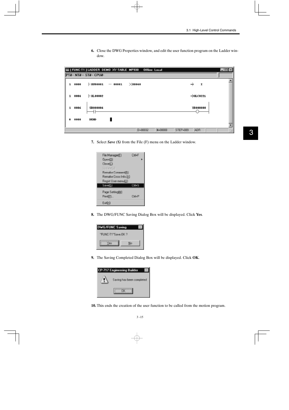 Yaskawa MP900 Series Motion Programming Manual User Manual | Page 105 / 211