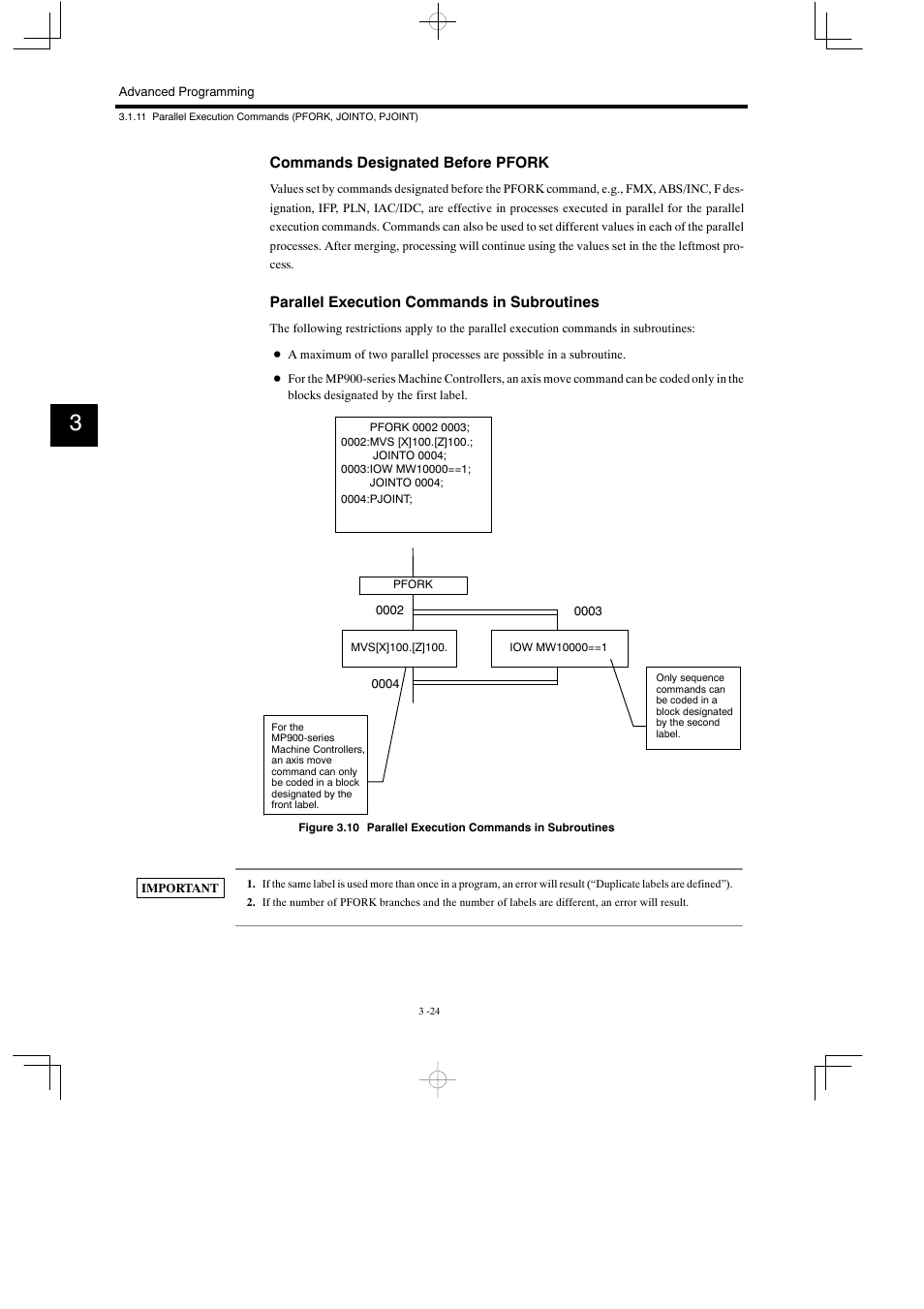 Yaskawa MP900 Series Motion Programming Manual User Manual | Page 114 / 211