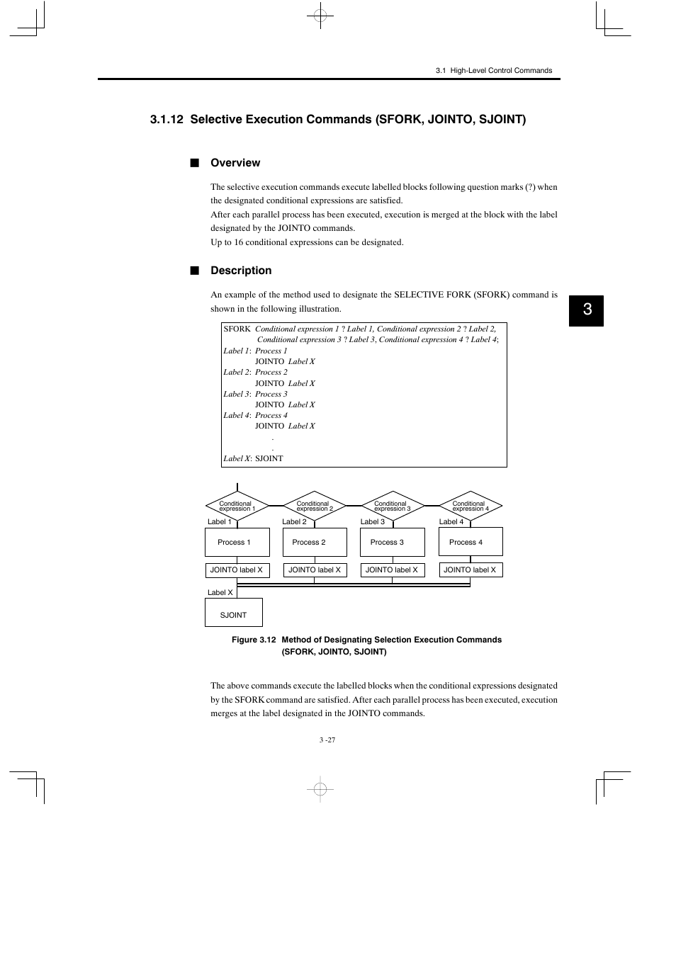 Joverview, Jdescription | Yaskawa MP900 Series Motion Programming Manual User Manual | Page 117 / 211