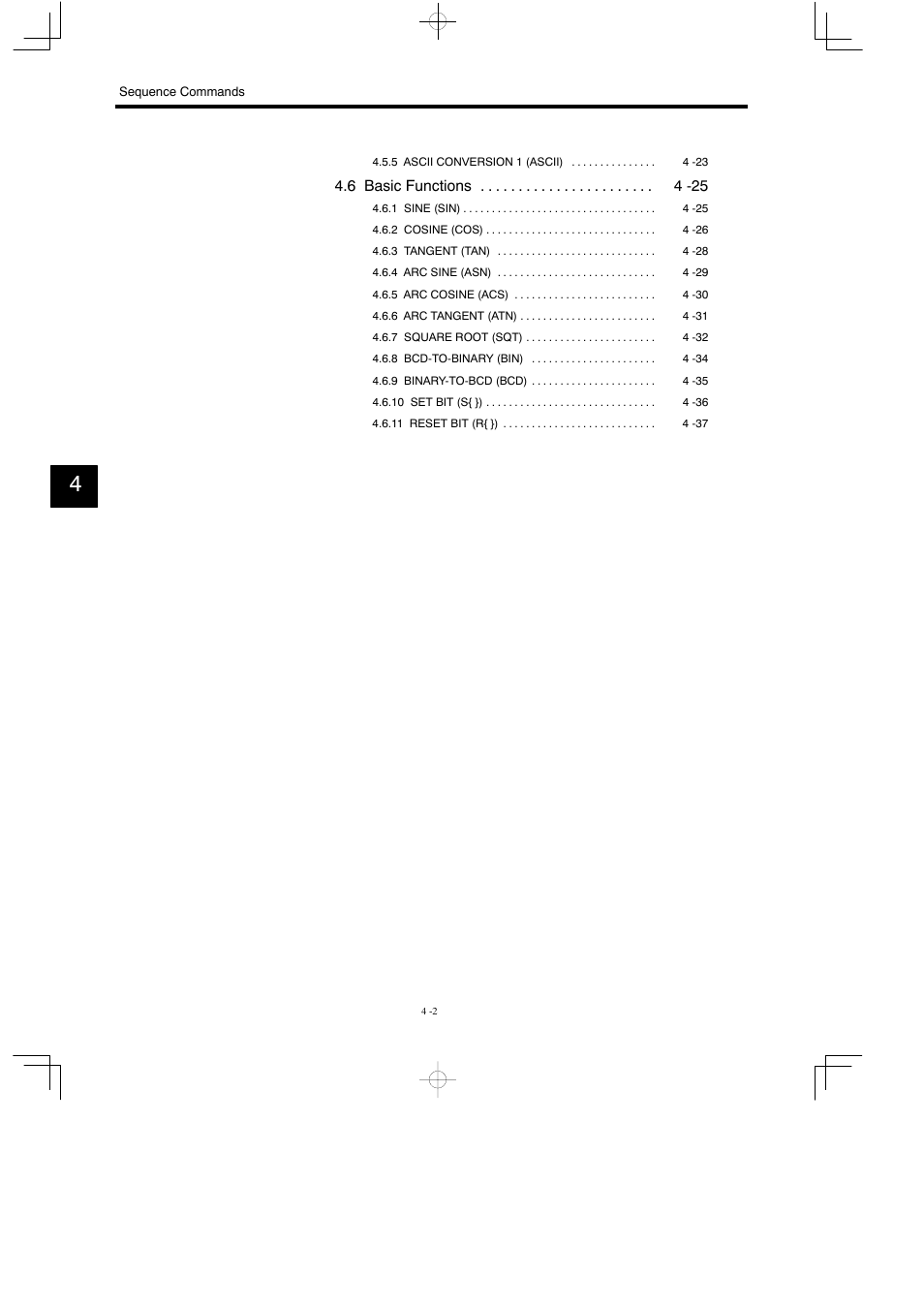 6 basic functions 4 -25 | Yaskawa MP900 Series Motion Programming Manual User Manual | Page 135 / 211