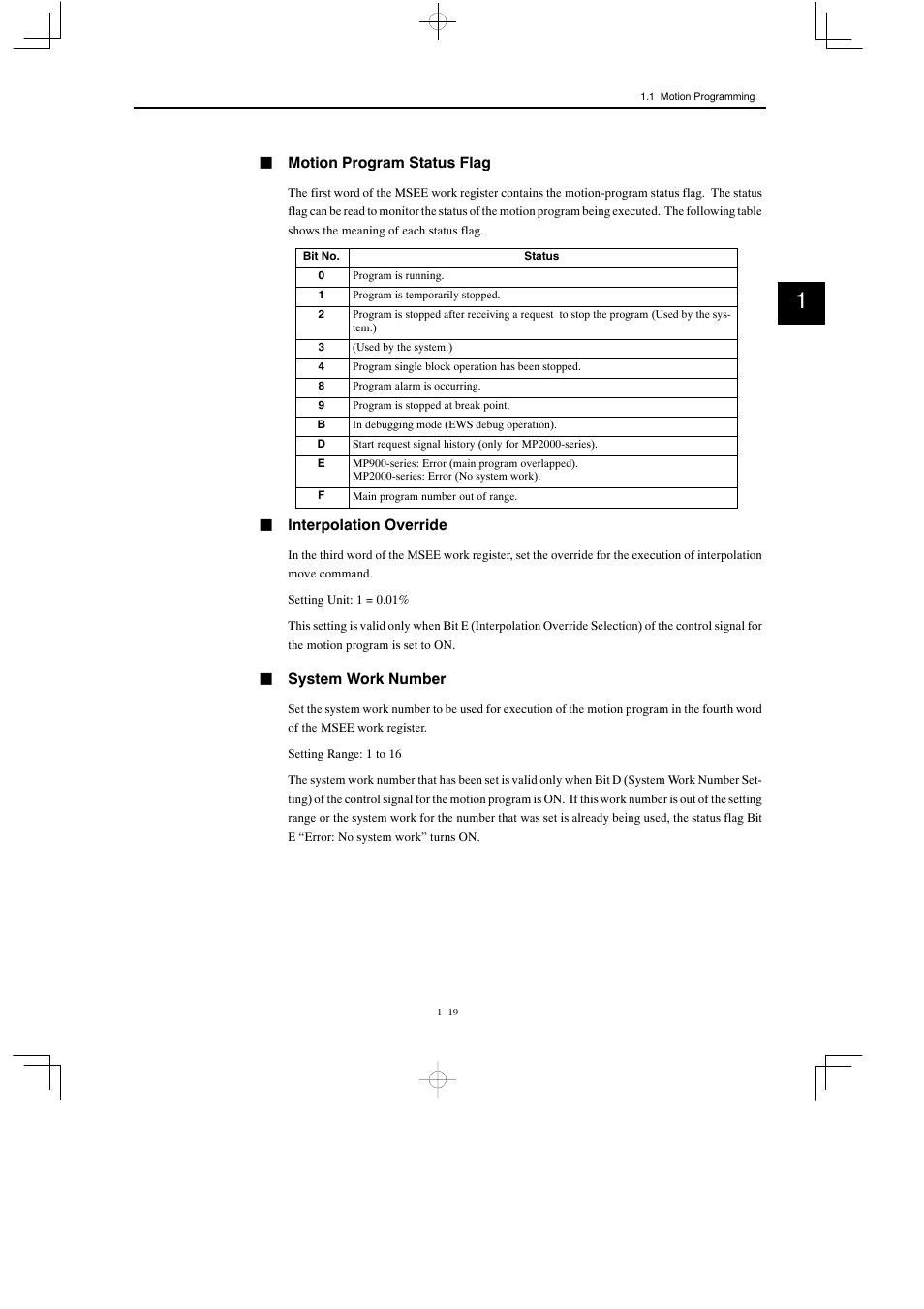 Yaskawa MP900 Series Motion Programming Manual User Manual | Page 33 / 211