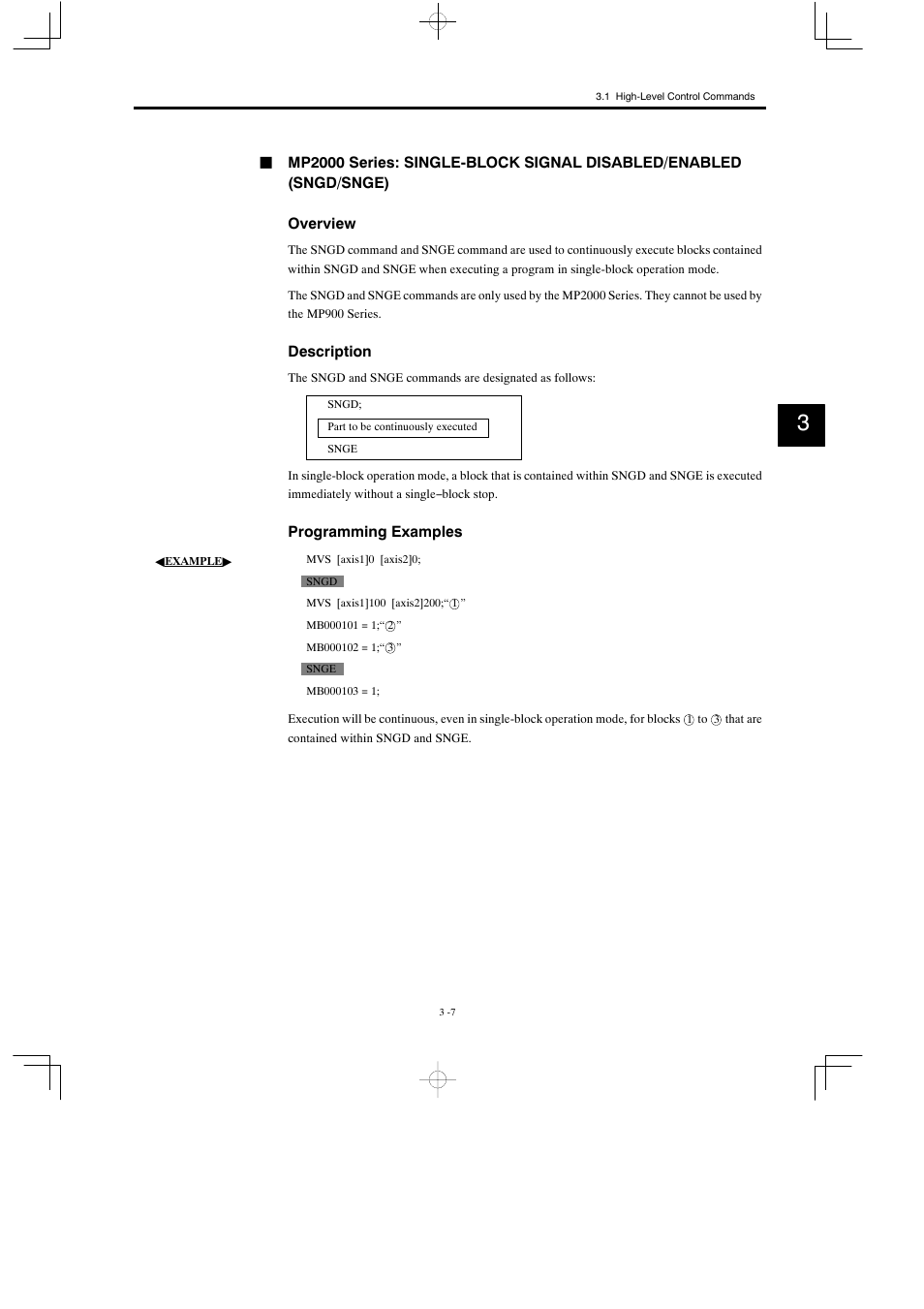 Yaskawa MP900 Series Motion Programming Manual User Manual | Page 97 / 211