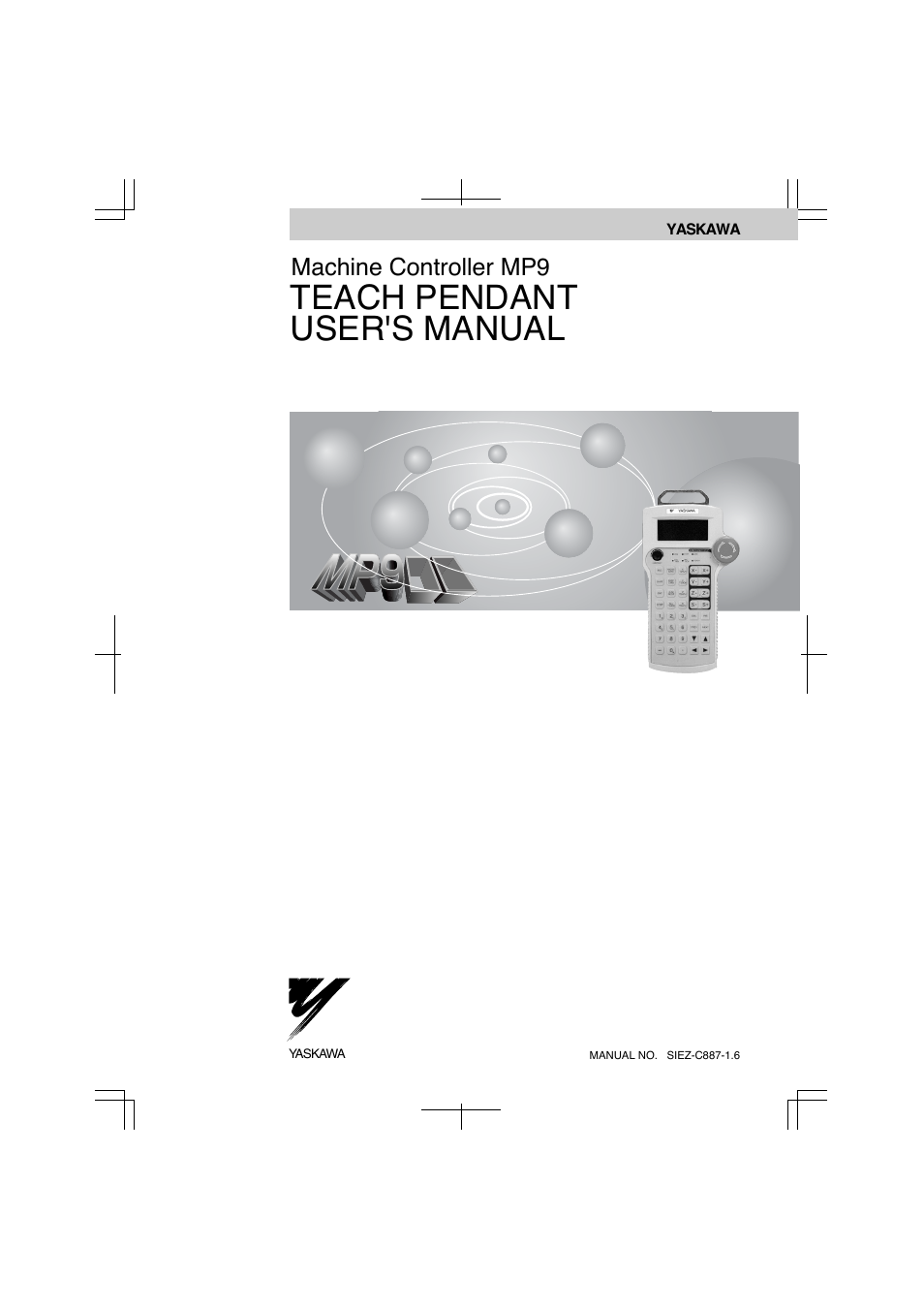 Yaskawa MP900 Teach Pendant User Manual | 80 pages