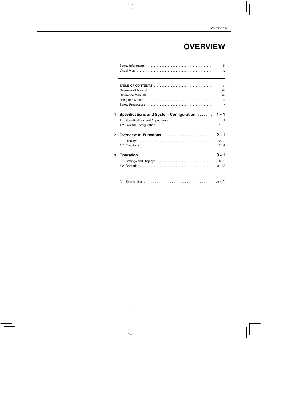 Overview | Yaskawa MP900 Teach Pendant User Manual | Page 4 / 80