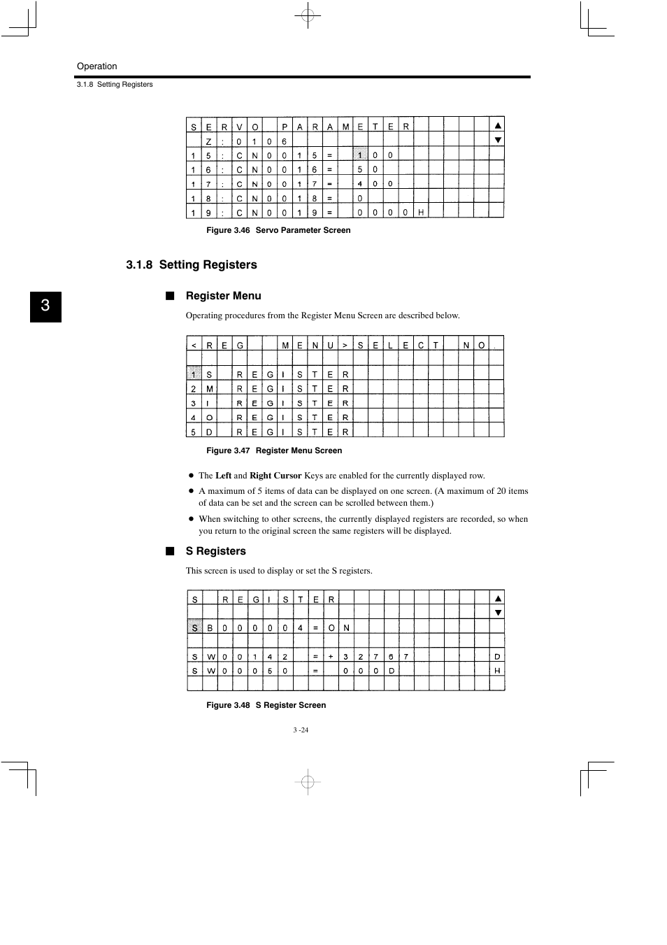 8 setting registers | Yaskawa MP900 Teach Pendant User Manual | Page 55 / 80