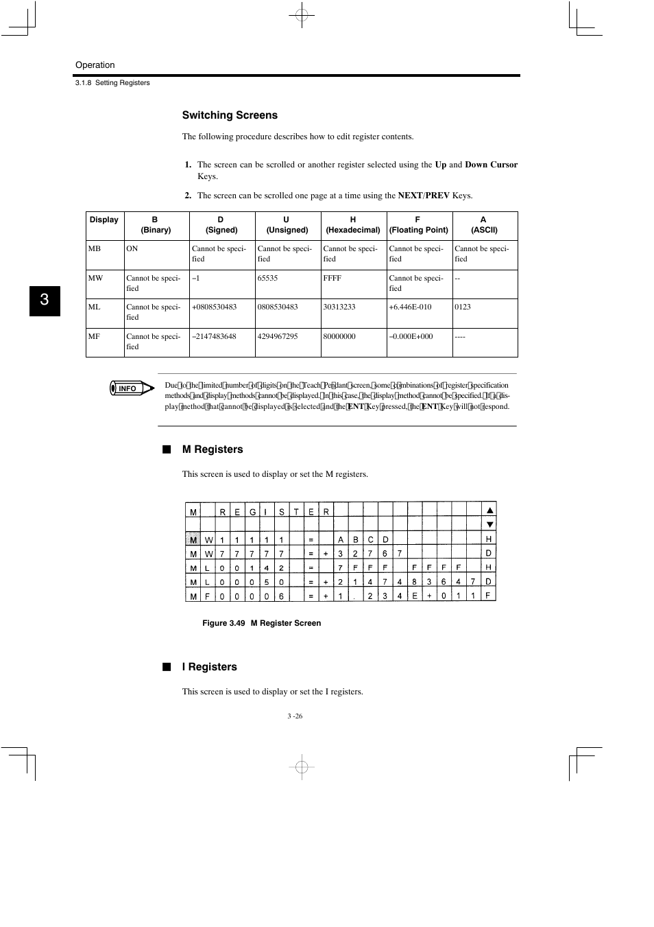 Yaskawa MP900 Teach Pendant User Manual | Page 57 / 80