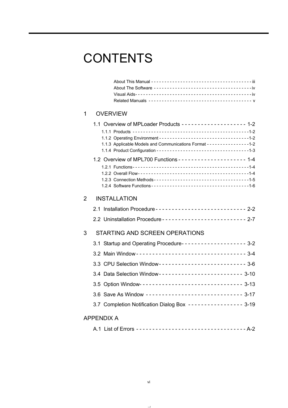 Yaskawa MP900 Series MPLoader User Manual | Page 2 / 41
