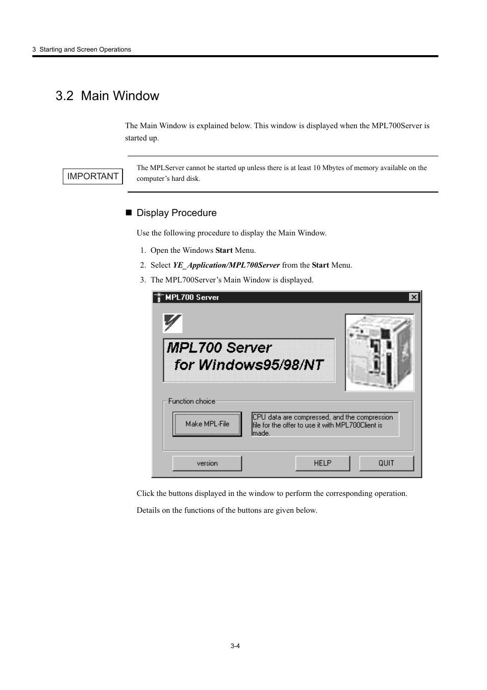2 main window | Yaskawa MP900 Series MPLoader User Manual | Page 22 / 41