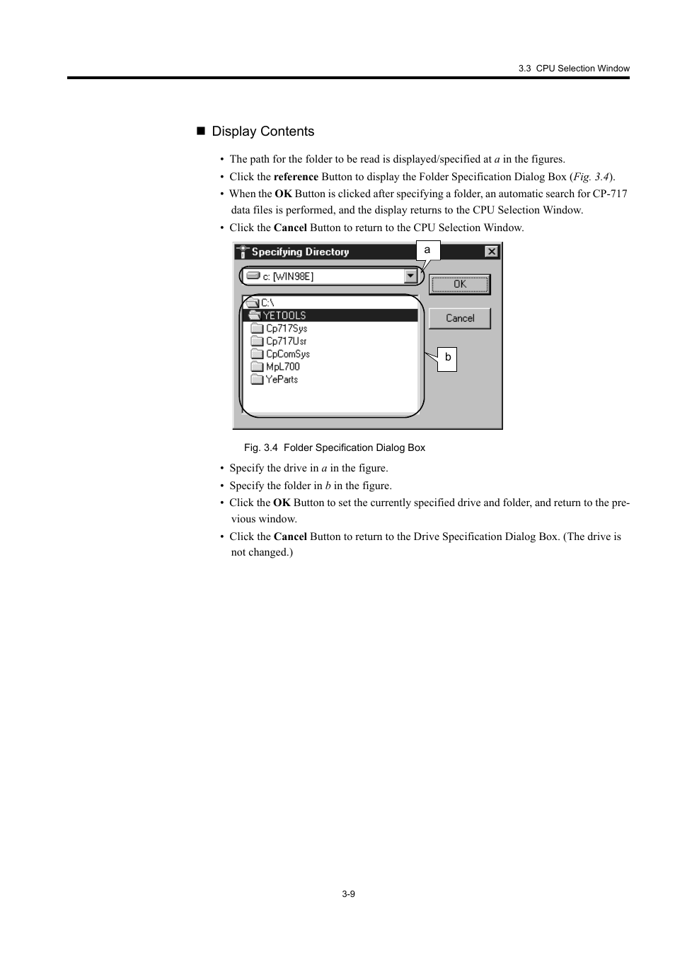 Display contents | Yaskawa MP900 Series MPLoader User Manual | Page 27 / 41