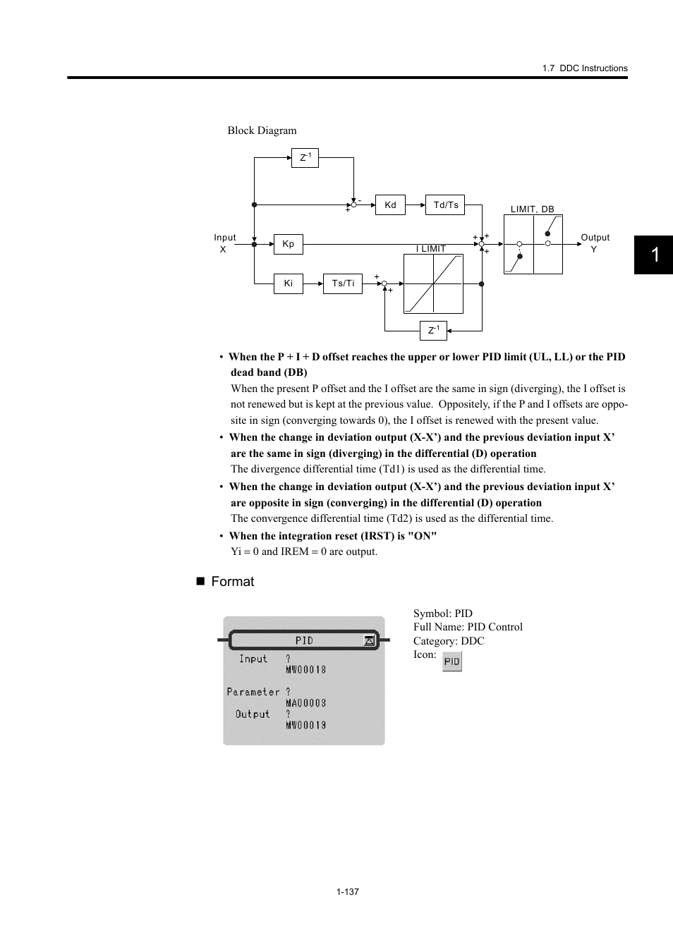 Format | Yaskawa MP900 Series Machine Controller New Ladder Editor User Manual | Page 147 / 250