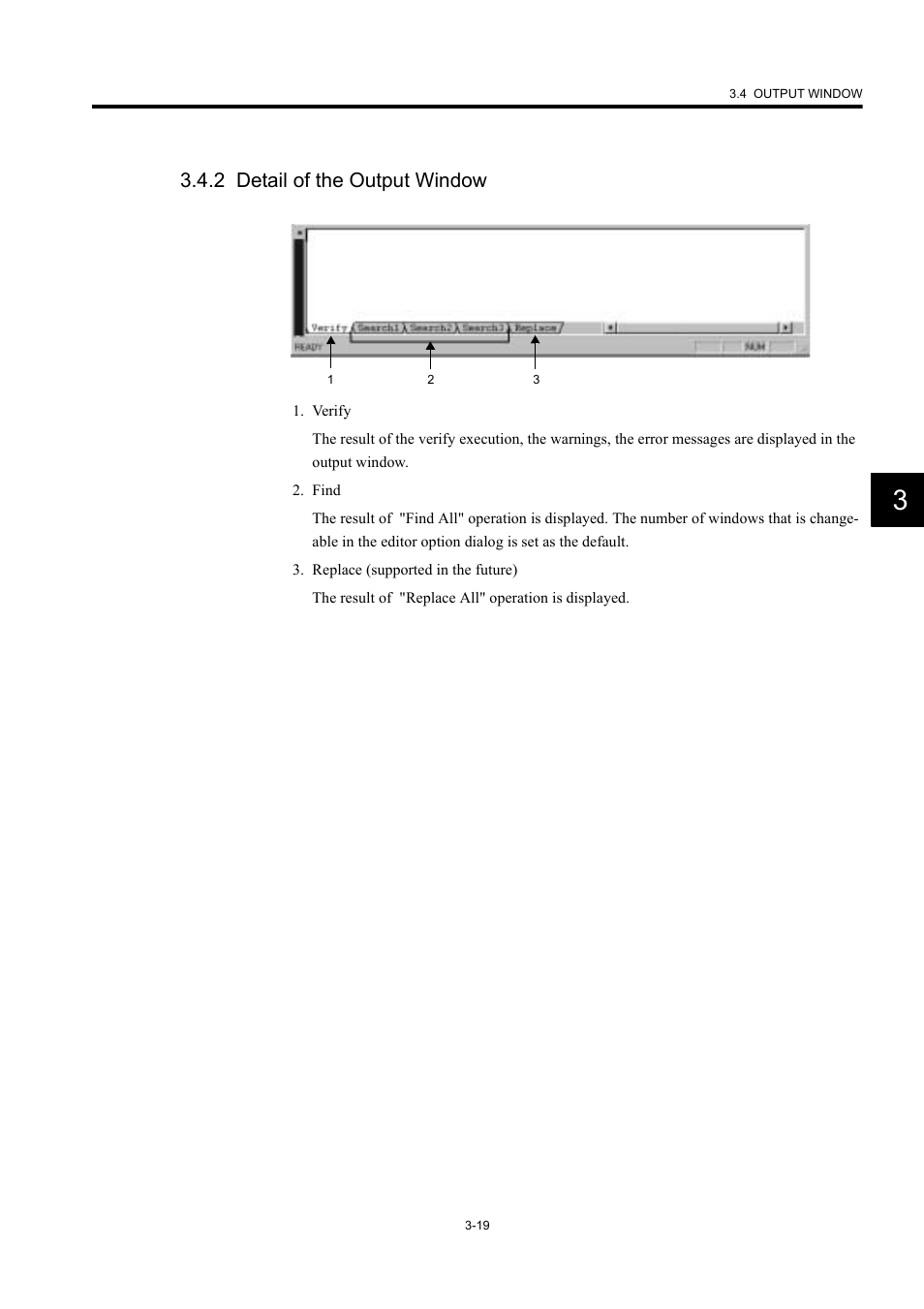 2 detail of the output window | Yaskawa MP900 Series Machine Controller New Ladder Editor User Manual | Page 117 / 226