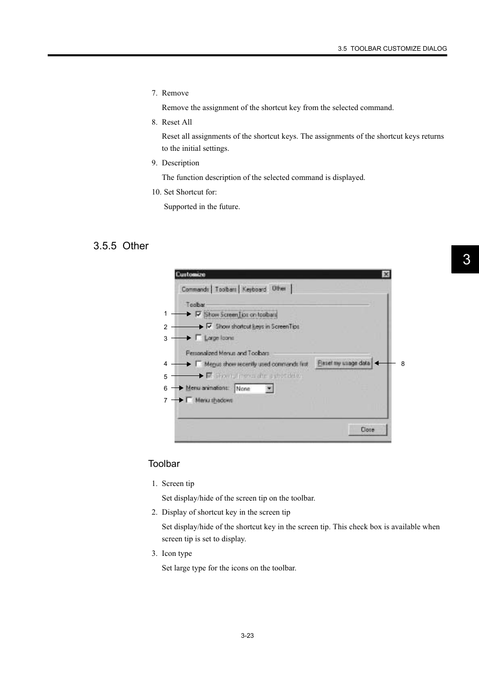 5 other, Toolbar | Yaskawa MP900 Series Machine Controller New Ladder Editor User Manual | Page 121 / 226