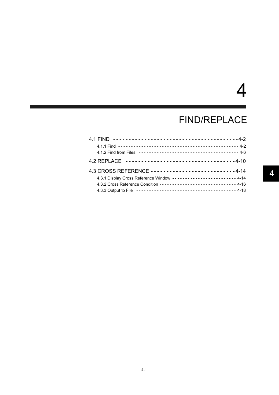4 find/replace, Find/replace | Yaskawa MP900 Series Machine Controller New Ladder Editor User Manual | Page 129 / 226