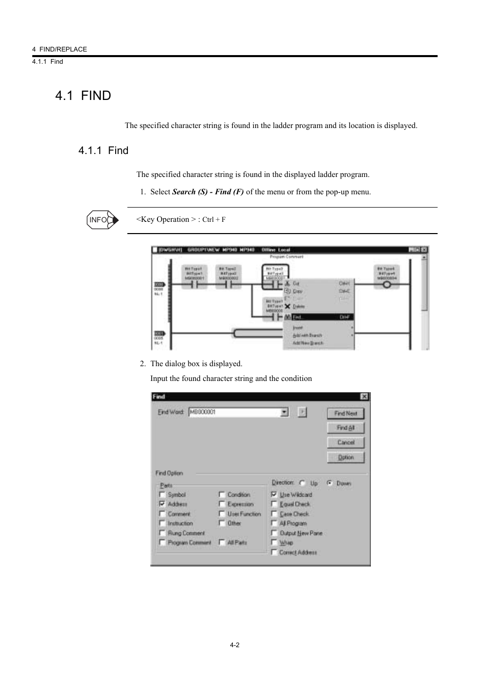 1 find | Yaskawa MP900 Series Machine Controller New Ladder Editor User Manual | Page 130 / 226