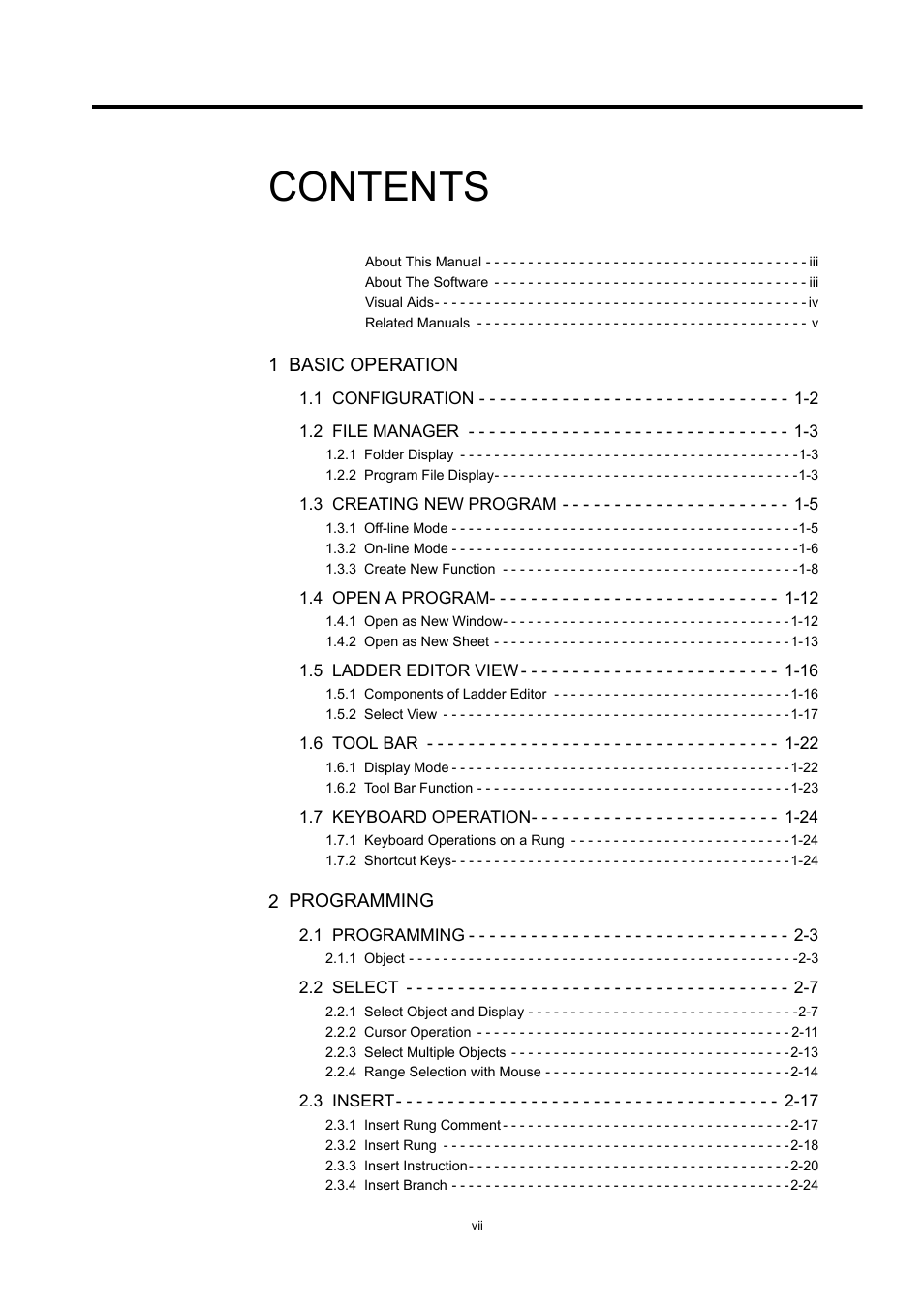 Yaskawa MP900 Series Machine Controller New Ladder Editor User Manual | Page 7 / 226