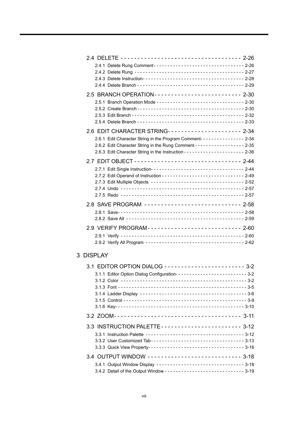 3 display | Yaskawa MP900 Series Machine Controller New Ladder Editor User Manual | Page 8 / 226