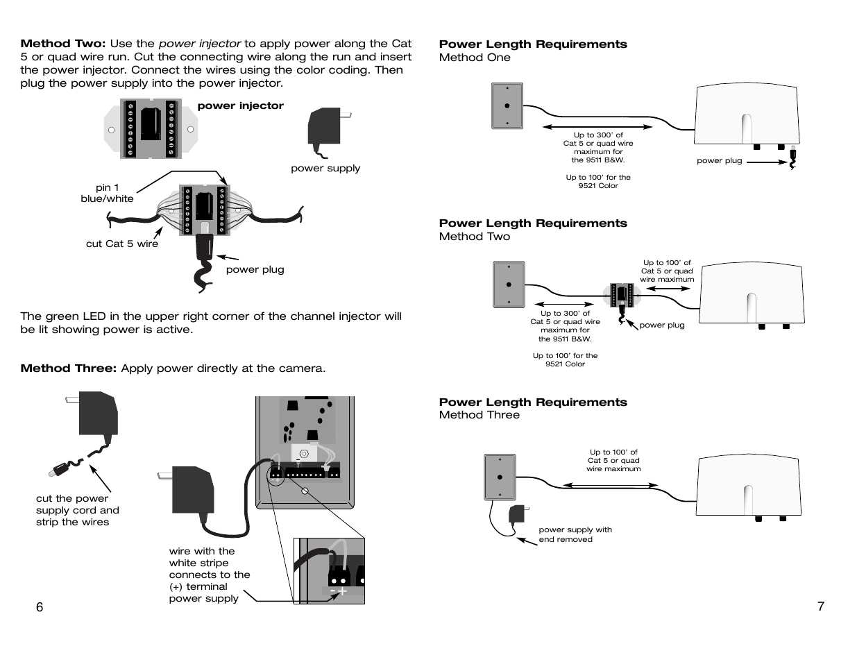 Channel Plus CAT CAM 9511BID B&W User Manual | Page 6 / 6