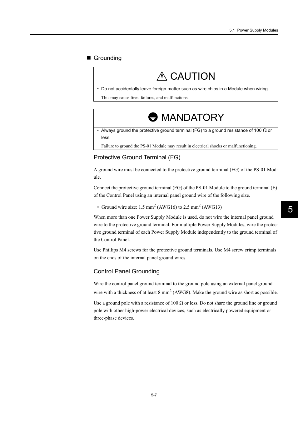 Caution mandatory | Yaskawa MP920 User's Manual Design User Manual | Page 202 / 565