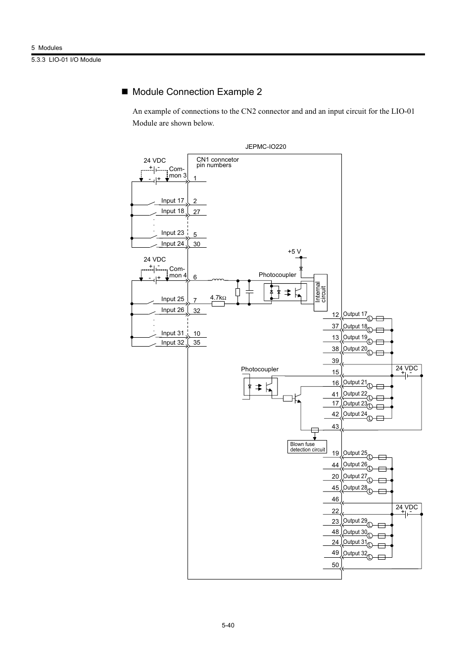 Module connection example 2 | Yaskawa MP920 User's Manual Design User Manual | Page 235 / 565