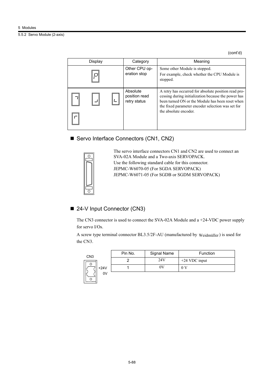 Yaskawa MP920 User's Manual Design User Manual | Page 283 / 565