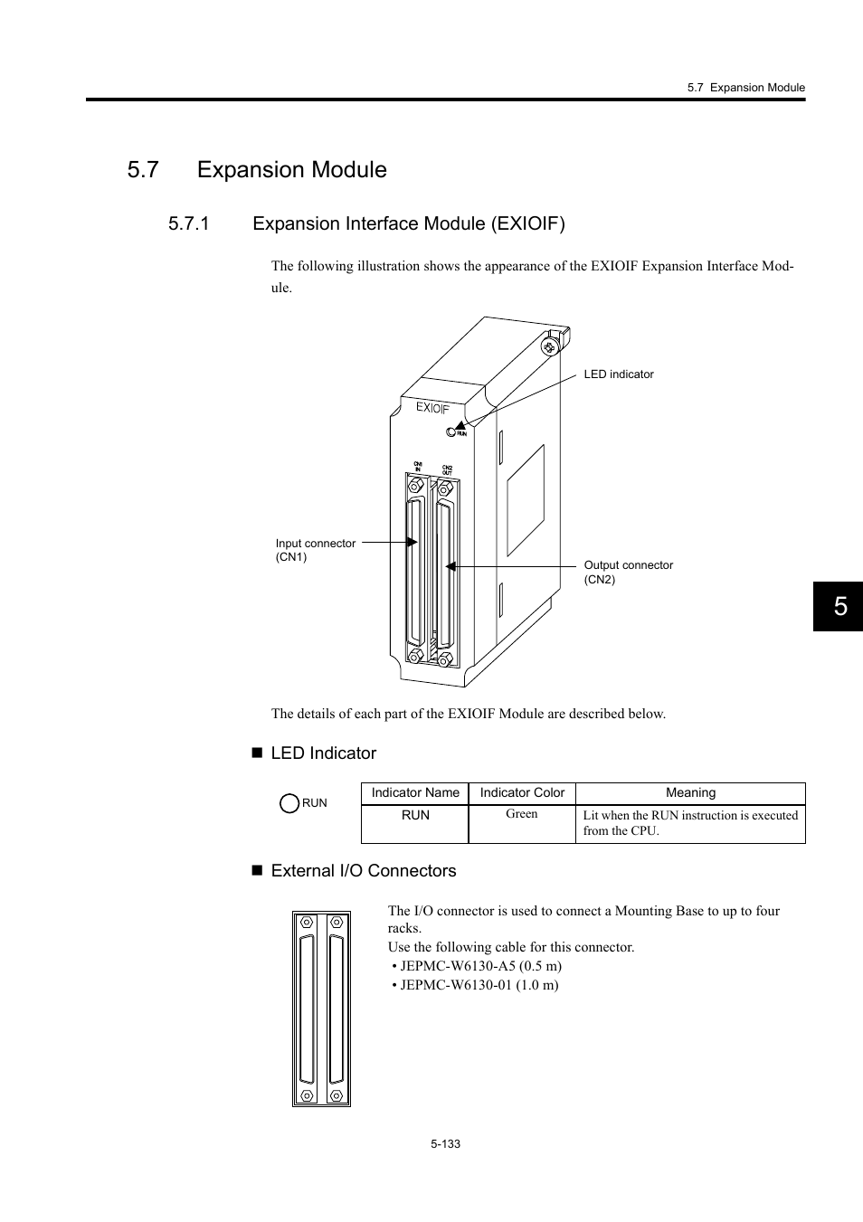 7 expansion module, 1 expansion interface module (exioif) | Yaskawa MP920 User's Manual Design User Manual | Page 328 / 565