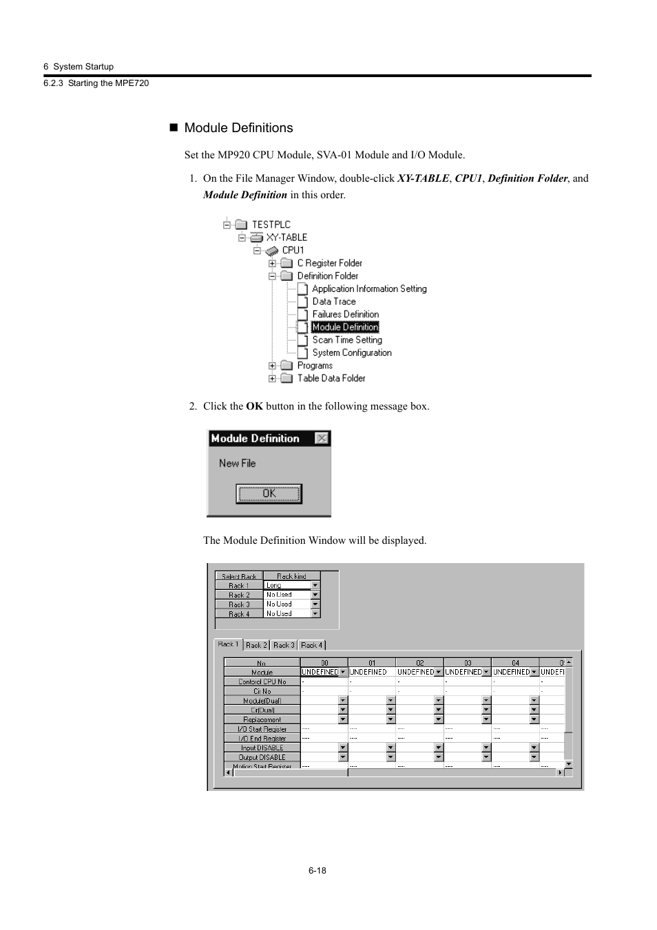 Module definitions | Yaskawa MP920 User's Manual Design User Manual | Page 348 / 565