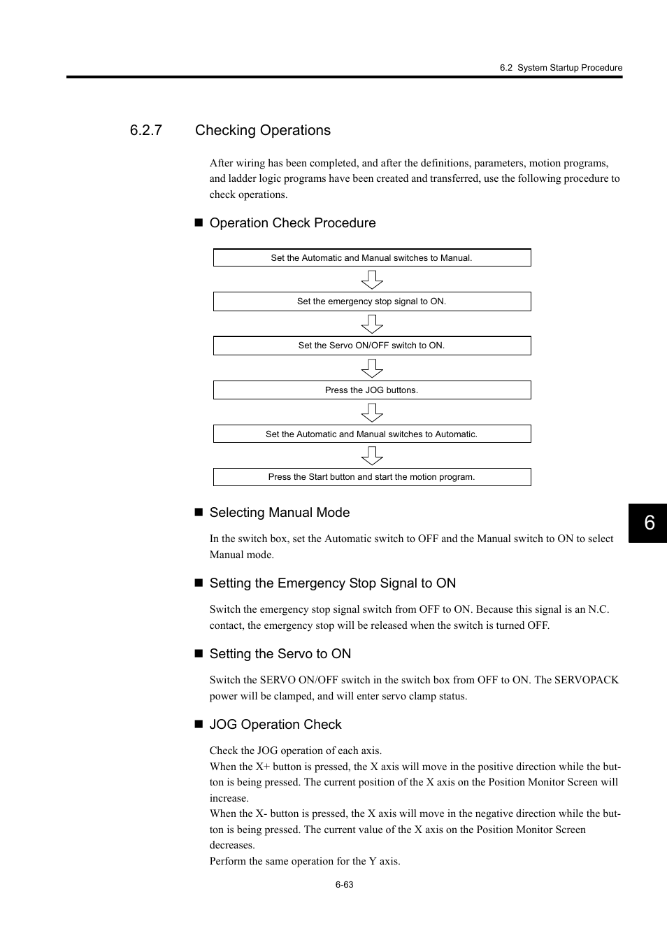 7 checking operations | Yaskawa MP920 User's Manual Design User Manual | Page 393 / 565