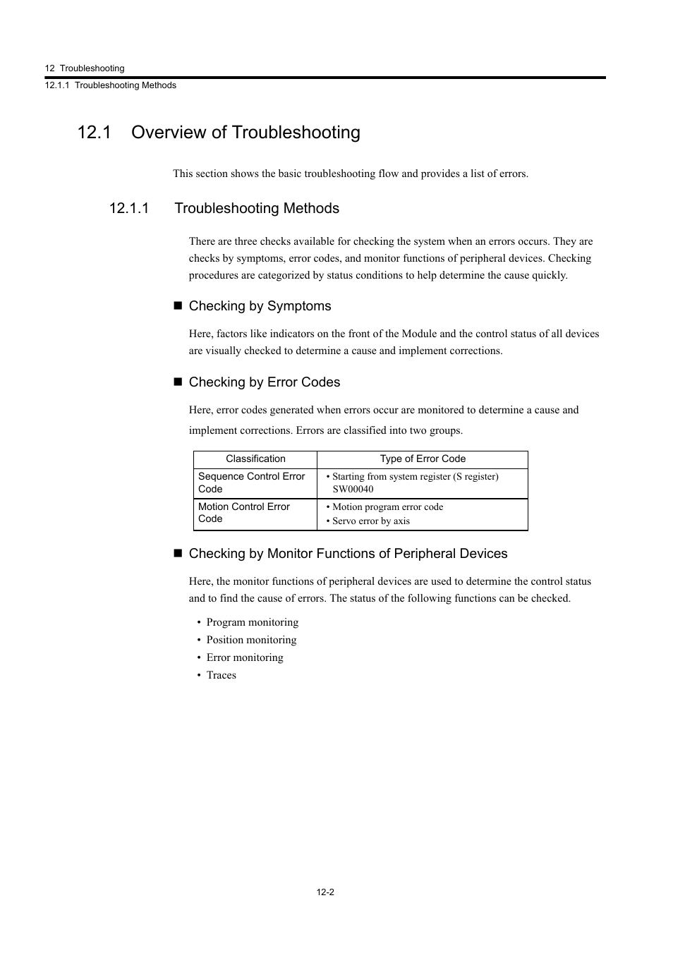 1 overview of troubleshooting, 1 troubleshooting methods | Yaskawa MP920 User's Manual Design User Manual | Page 492 / 565