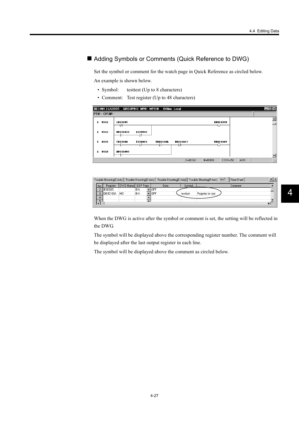 Yaskawa MP900 Series Machine Controller Programming Panel for Simple Operation User Manual | Page 112 / 140