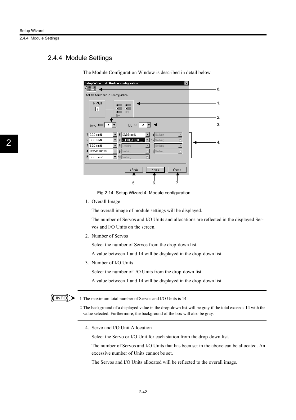 4 module settings | Yaskawa MP900 Series Machine Controller Programming Panel for Simple Operation User Manual | Page 54 / 140