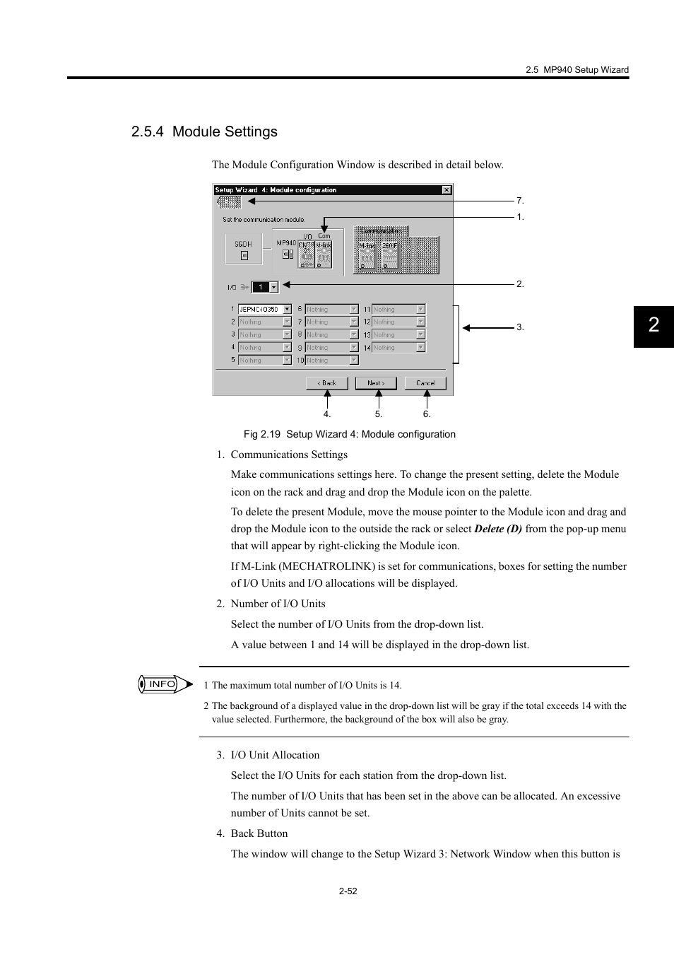 4 module settings | Yaskawa MP900 Series Machine Controller Programming Panel for Simple Operation User Manual | Page 64 / 140