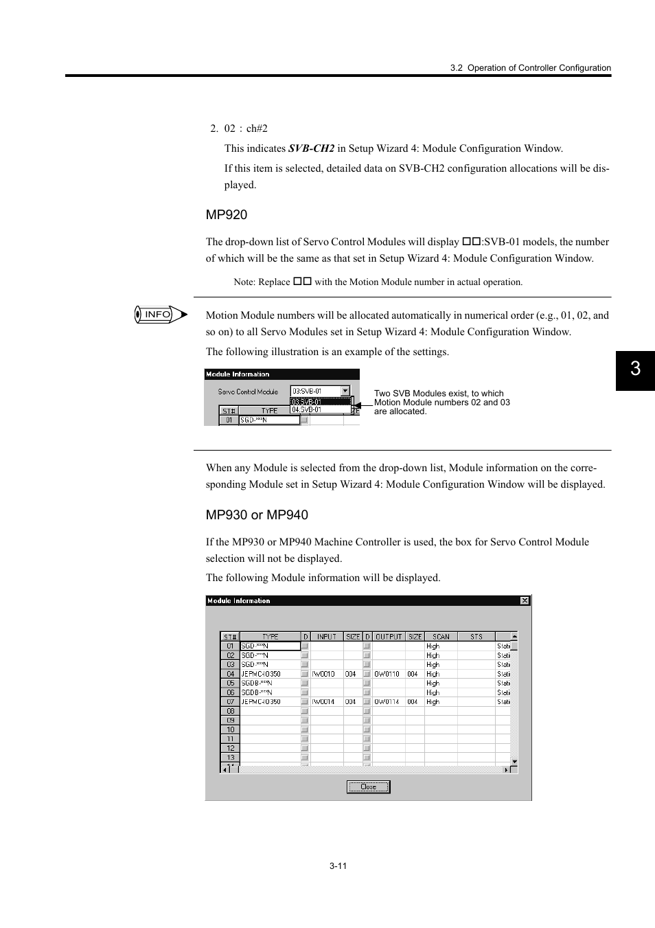 Mp920 | Yaskawa MP900 Series Machine Controller Programming Panel for Simple Operation User Manual | Page 81 / 140