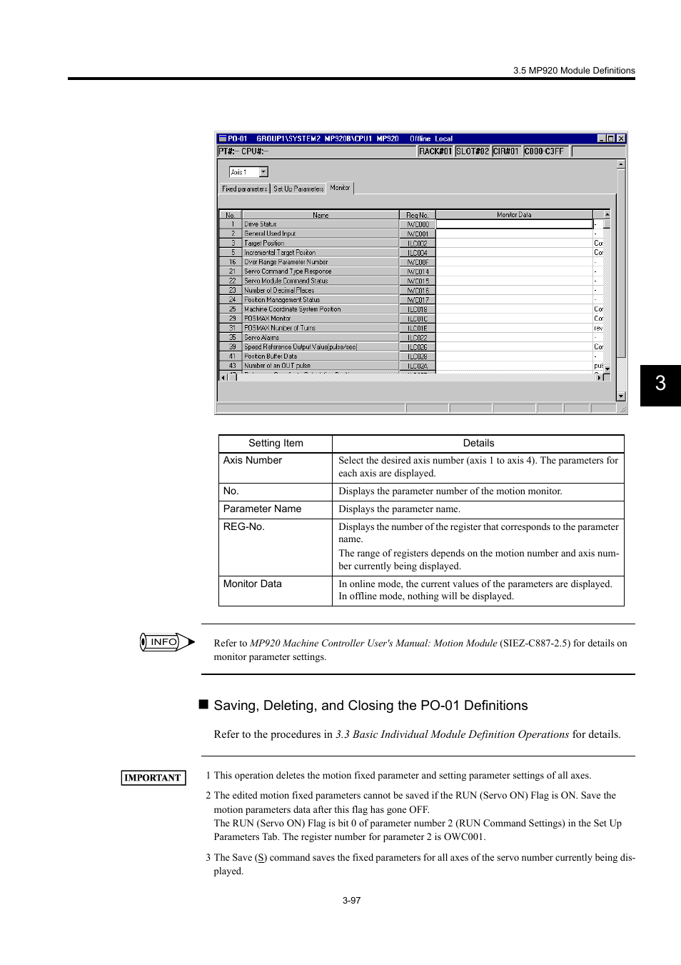 Yaskawa MP900 Series Machine Controller for Standard Operation User Manual | Page 192 / 509