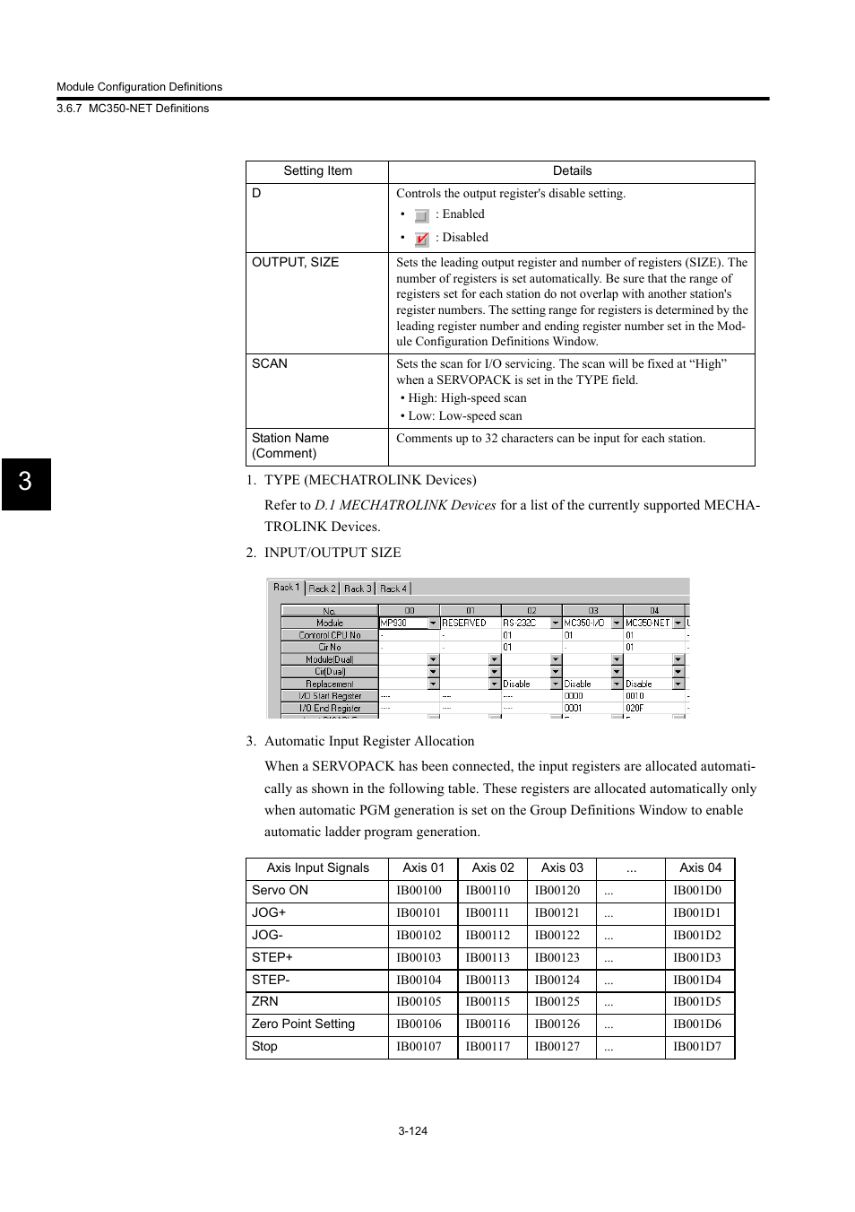 Yaskawa MP900 Series Machine Controller for Standard Operation User Manual | Page 219 / 509