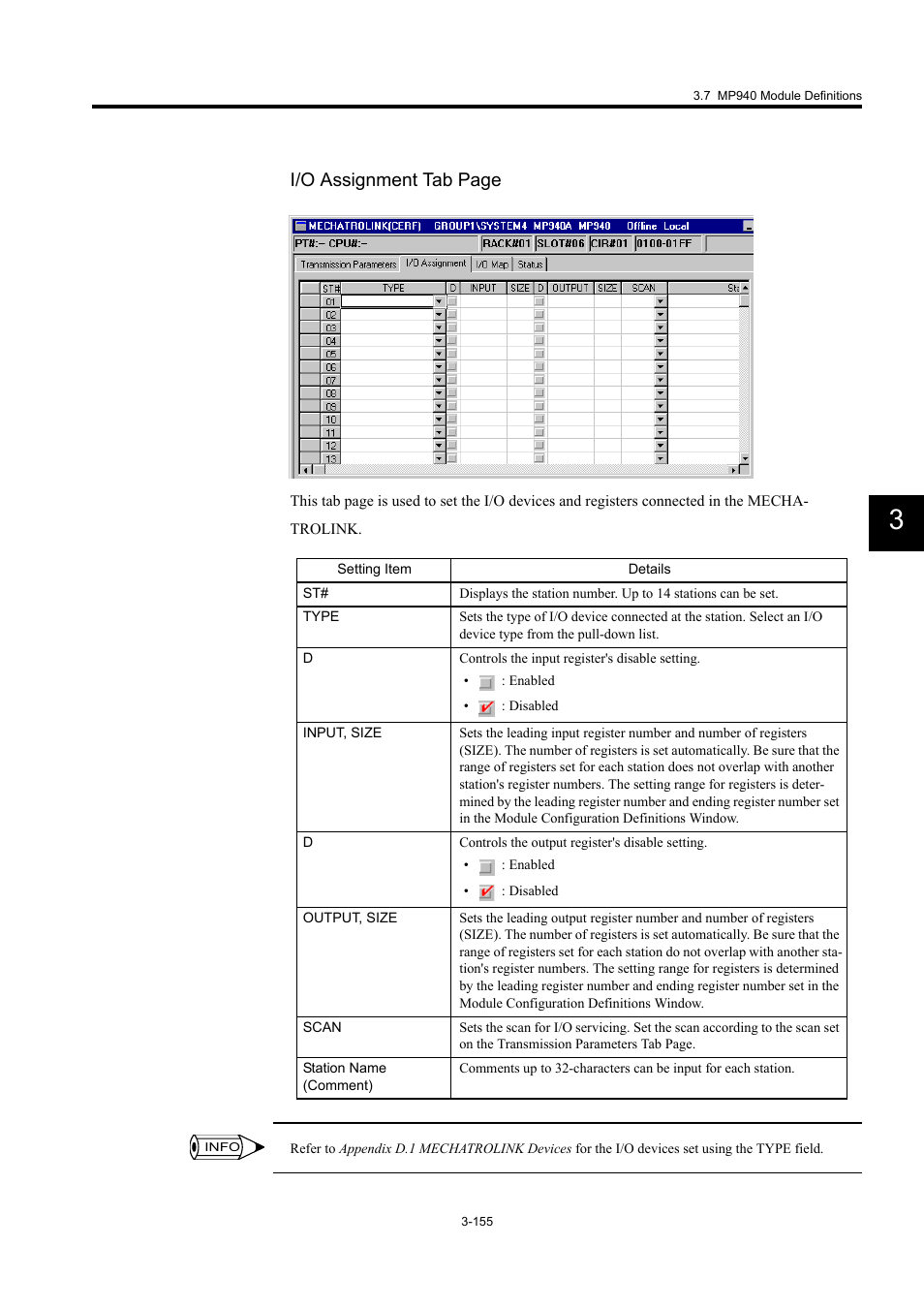 I/o assignment tab page | Yaskawa MP900 Series Machine Controller for Standard Operation User Manual | Page 250 / 509