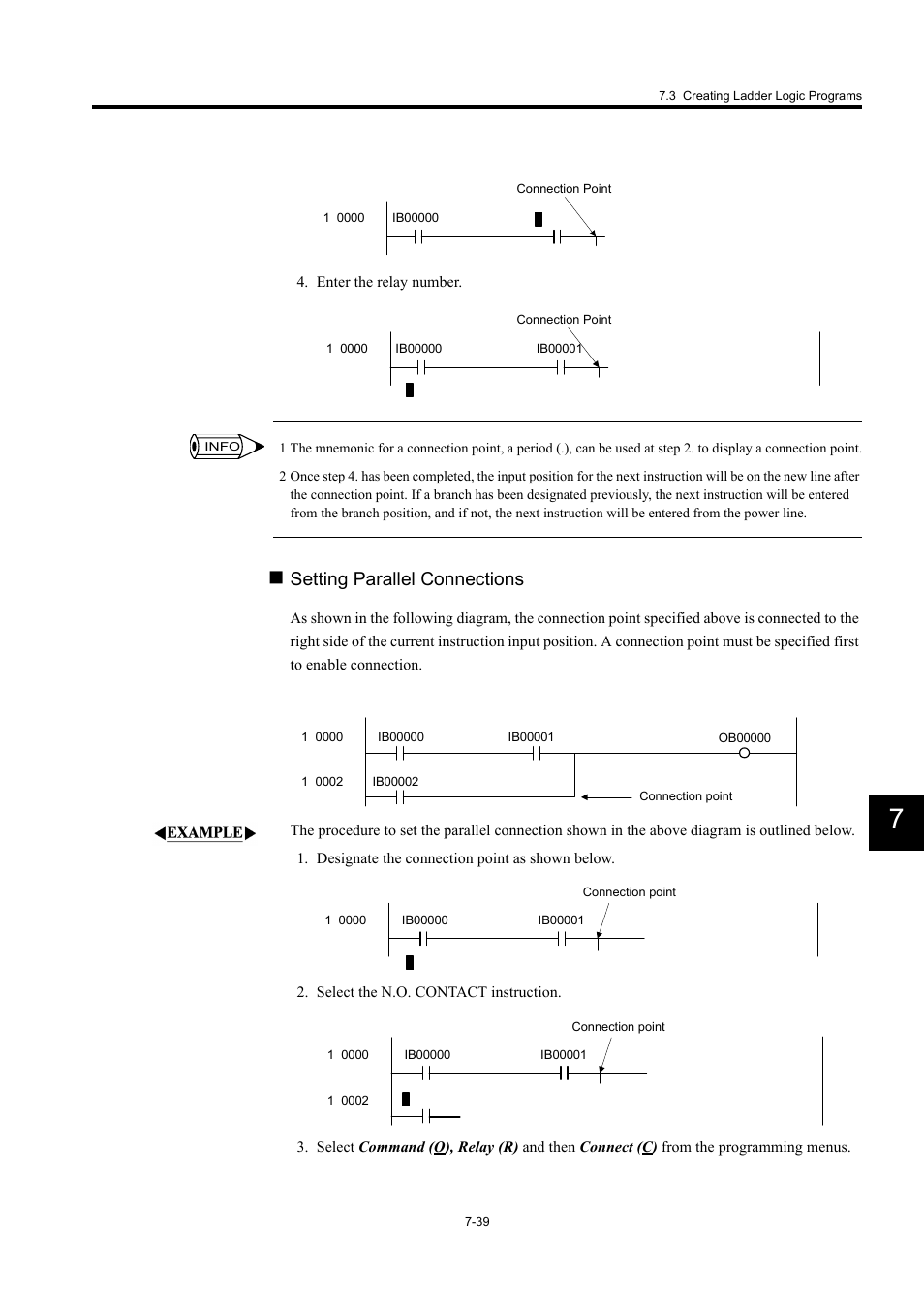 Setting parallel connections | Yaskawa MP900 Series Machine Controller for Standard Operation User Manual | Page 406 / 509