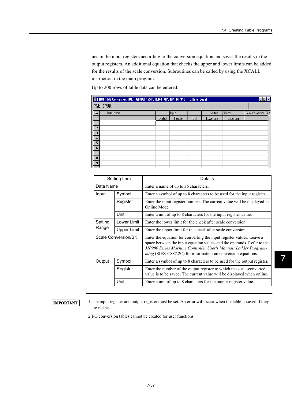 Yaskawa MP900 Series Machine Controller for Standard Operation User Manual | Page 424 / 509