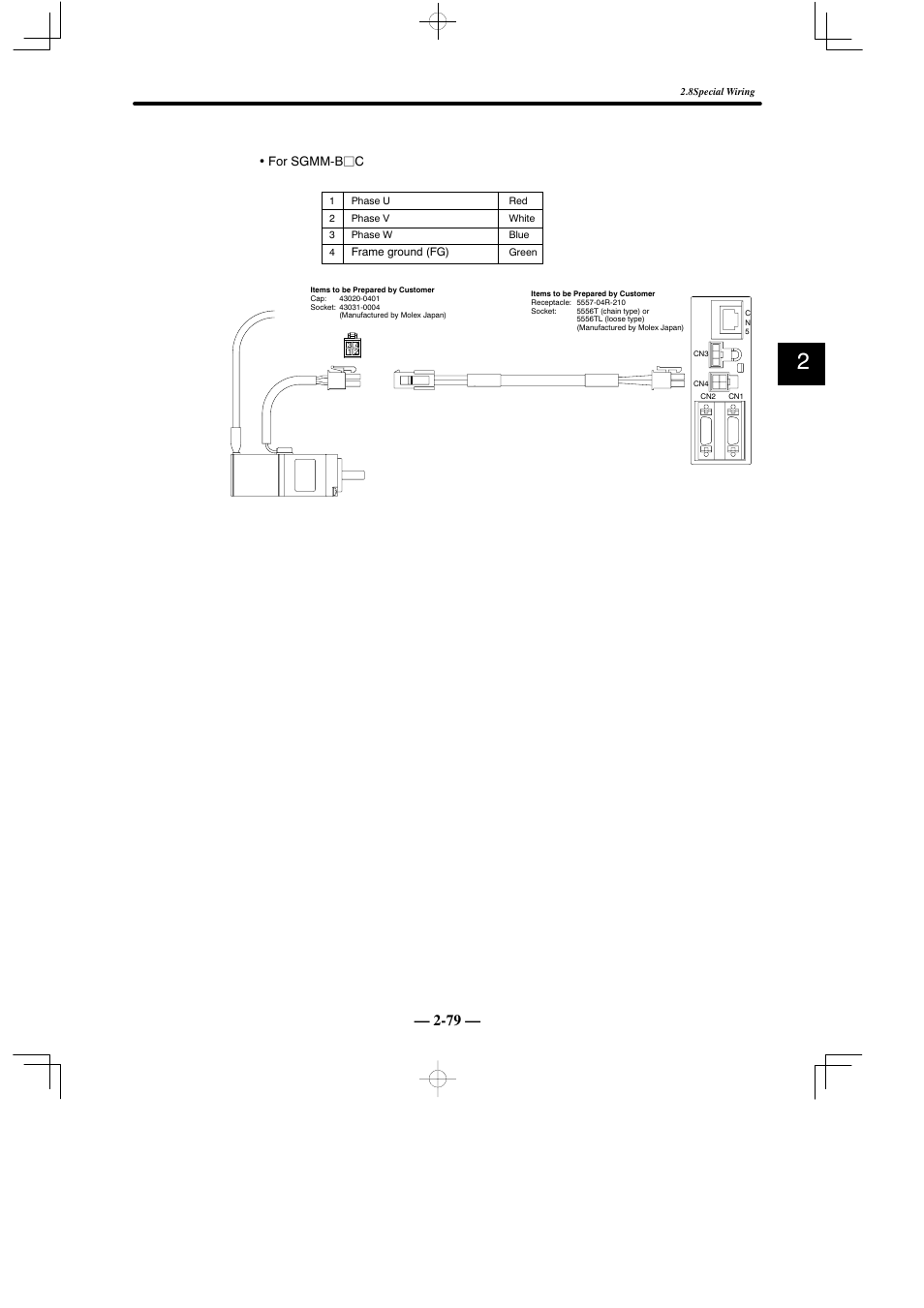 For sgmm-bjc | Yaskawa Sigma Mini User Manual | Page 123 / 282