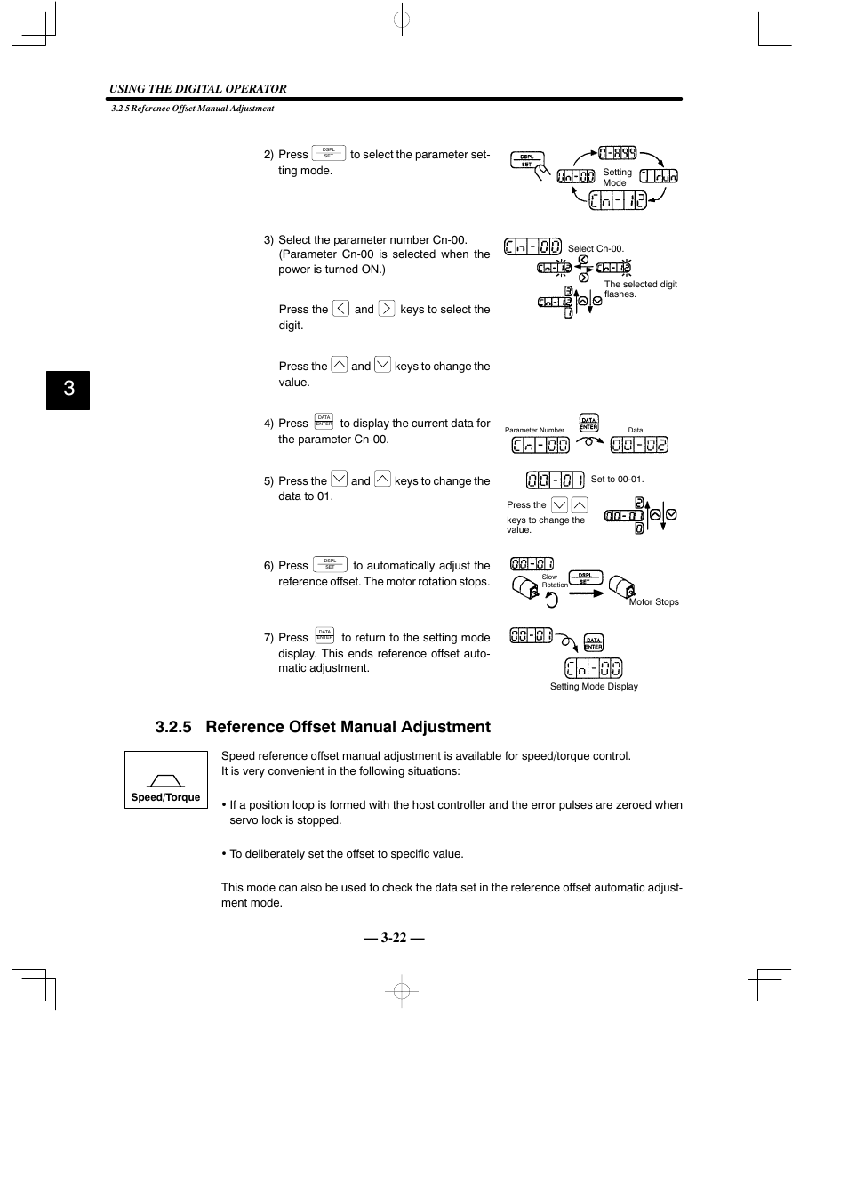 5 reference offset manual adjustment | Yaskawa Sigma Mini User Manual | Page 146 / 282