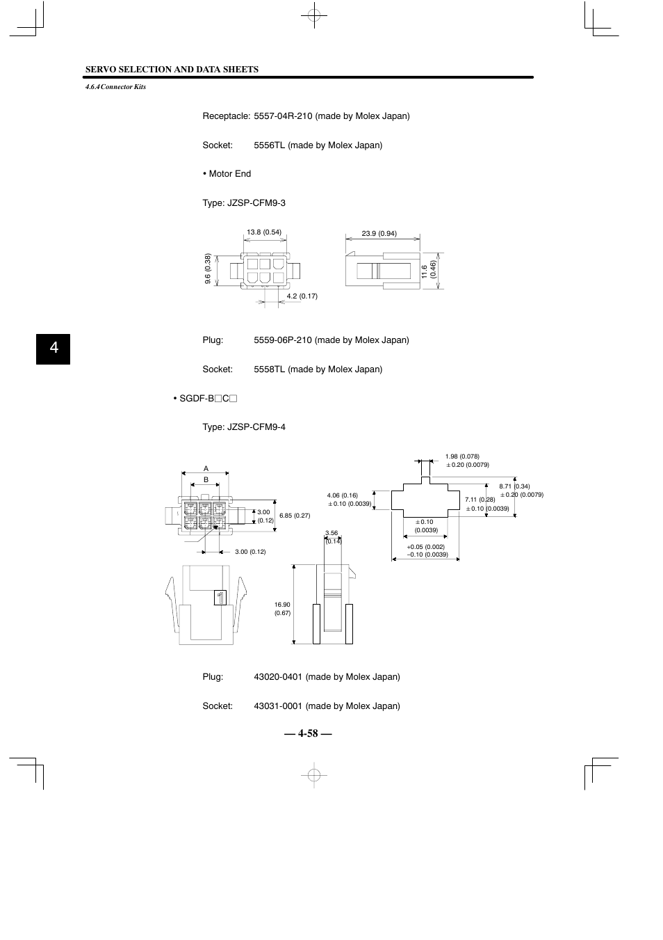 Yaskawa Sigma Mini User Manual | Page 208 / 282