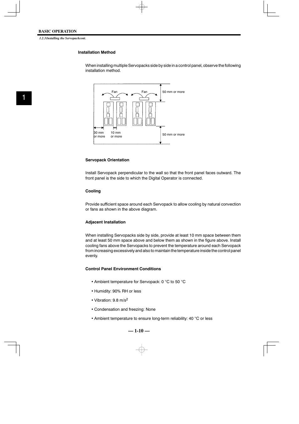 Yaskawa Sigma Mini User Manual | Page 23 / 282